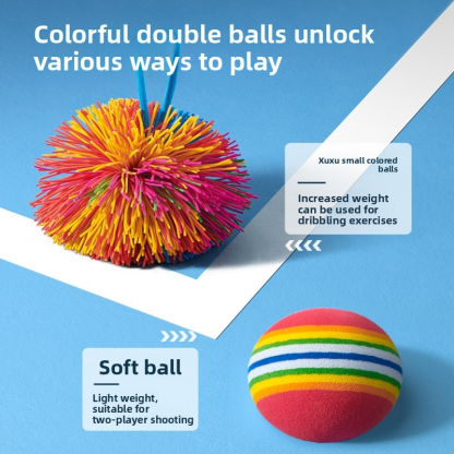 Children's badminton outdoor training - age parent-child interactive tennis baby educational fitness toys