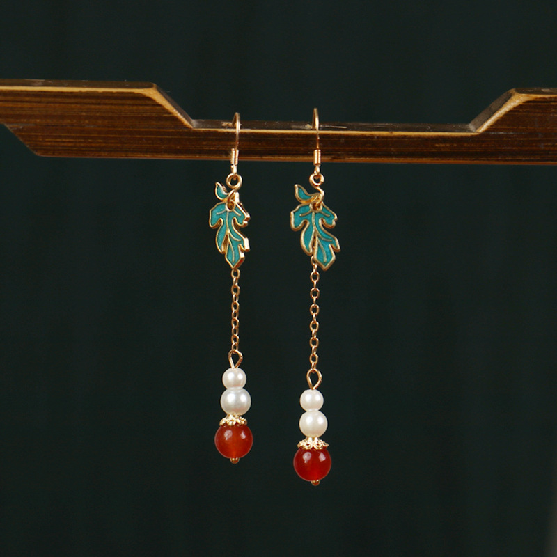 Chinese Style National Style Palace Style Earrings