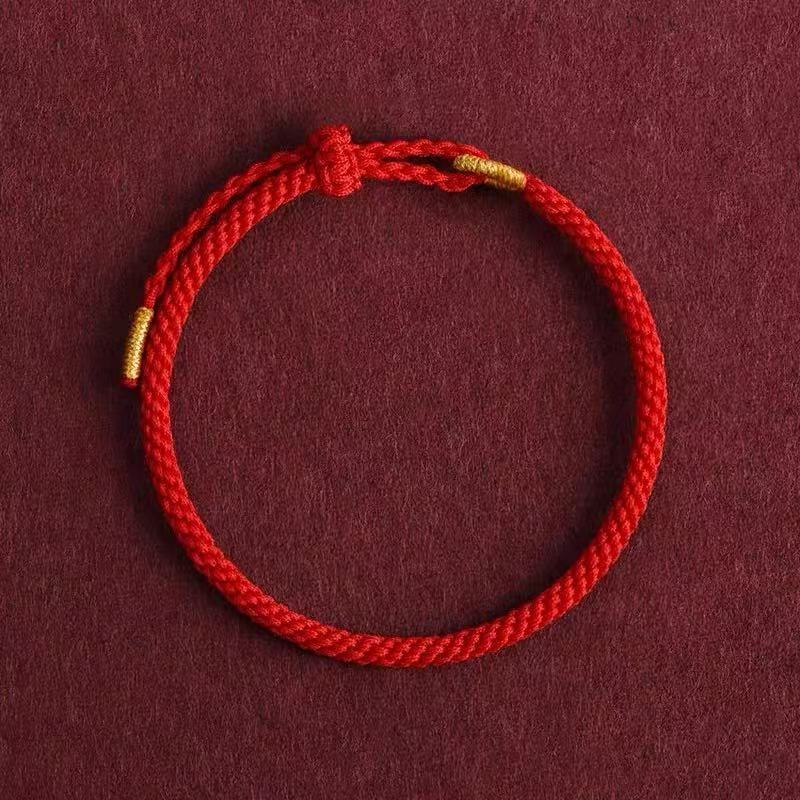 [Buy one, get three]Hand-woven red string for the zodiac year of one's birth