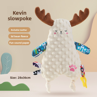 Comforter巾 gift set: towel, cartoon doll, cute hand towel, baby and children's sleep-soothing神器, comfort doll