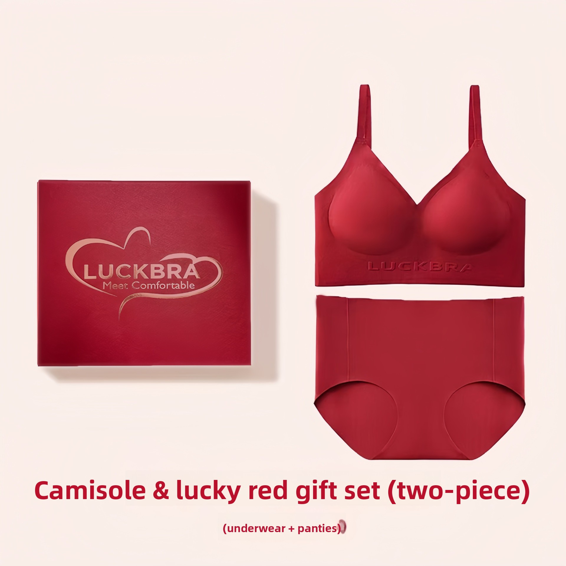 Zodiac Year New Year Wedding Seamless Underwear Set