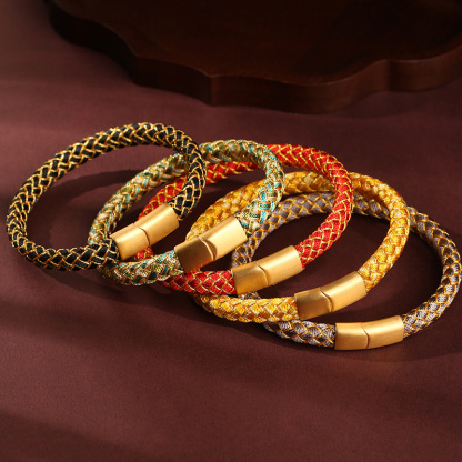 [Buy one, get three]Five Elements Bracelet Weaving for Men's Bracelet