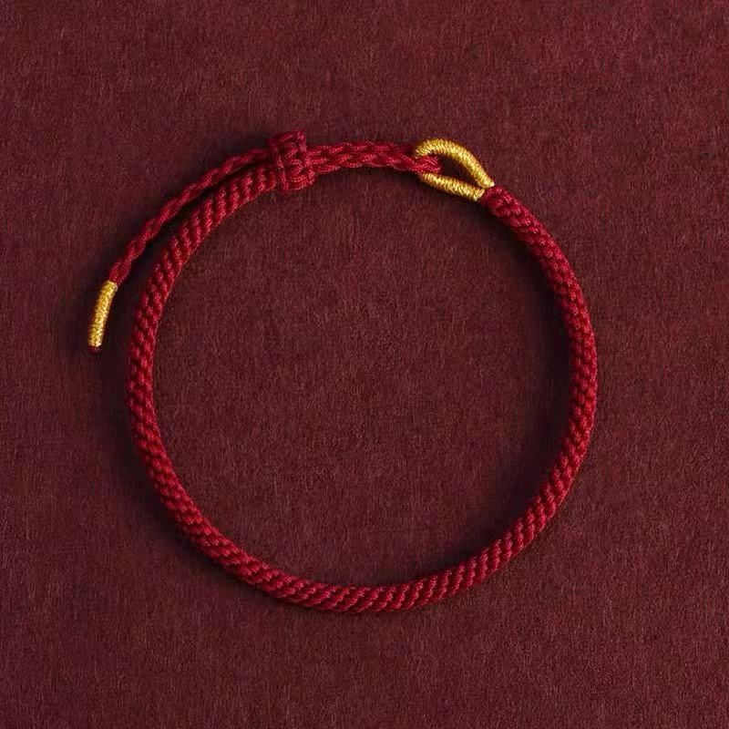 [Buy one, get three]Hand-woven red string for the zodiac year of one's birth