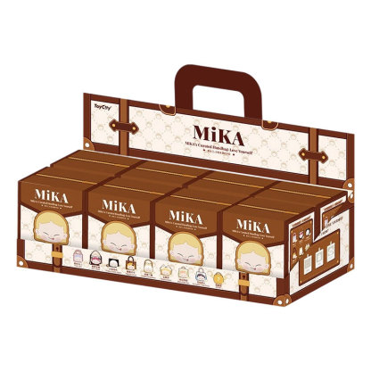 Internet-famous popular blind box: MiKa bag cute figure trendy toy figurine desktop decoration gift blind box