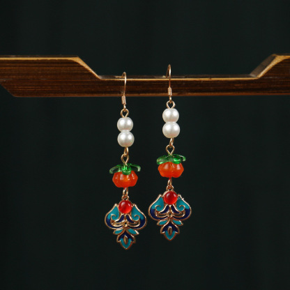 Chinese Style National Style Palace Style Earrings