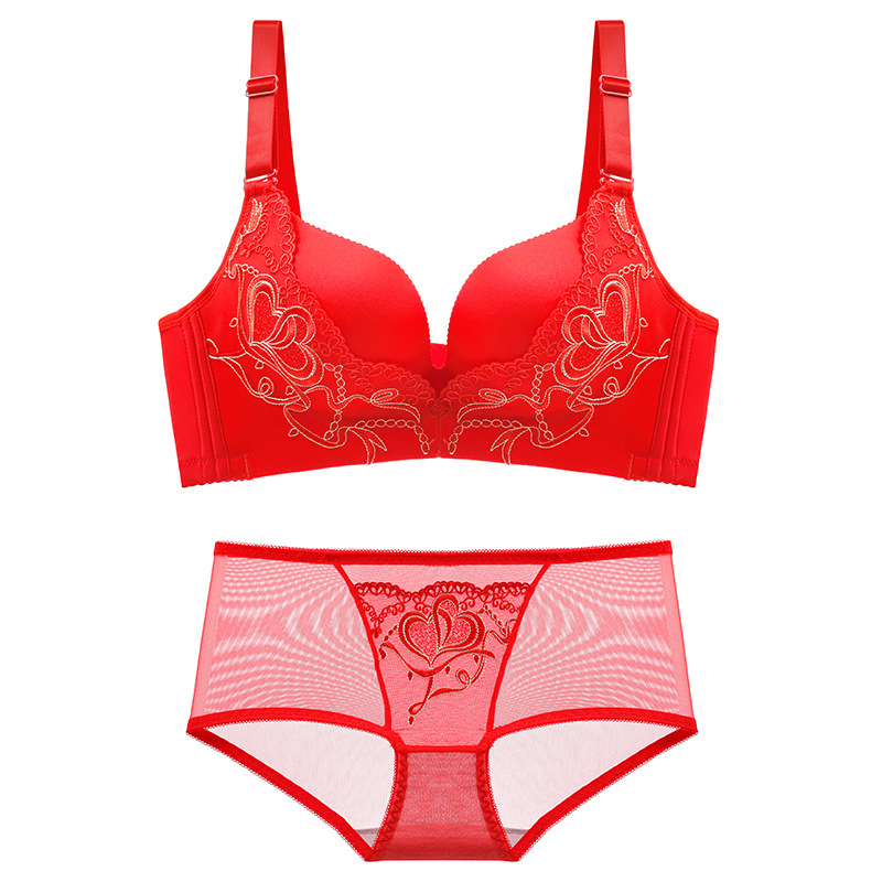 Red Underwear New Year Festive Underwear for Women