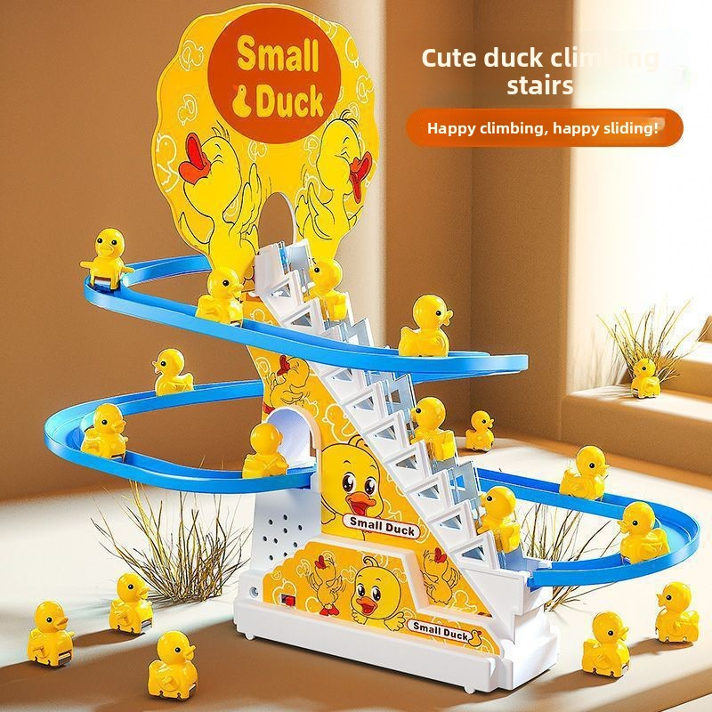 Moving children's baby electric infant 0-1 year old with sound and singing toys, toys for one-year-old head-raising practice, new products