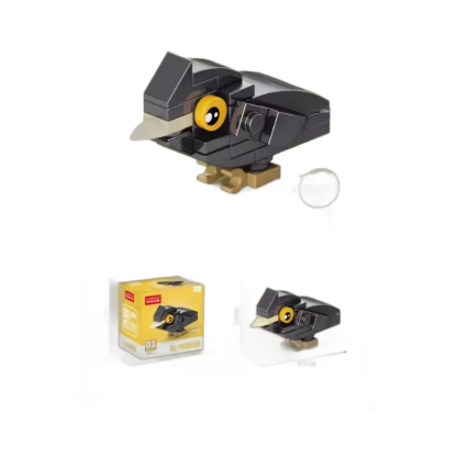 9100 Flying Bird Building Blocks, Children's Educational Toys, Assembly for Boys and Girls, Mini Puzzles, Lele Brothers