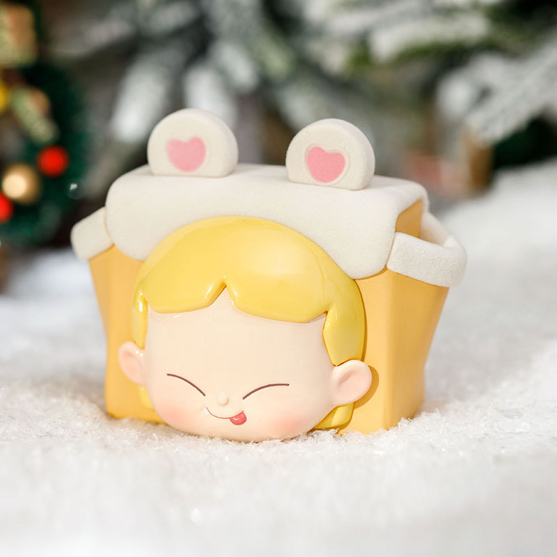 Internet-famous popular blind box: MiKa bag cute figure trendy toy figurine desktop decoration gift blind box