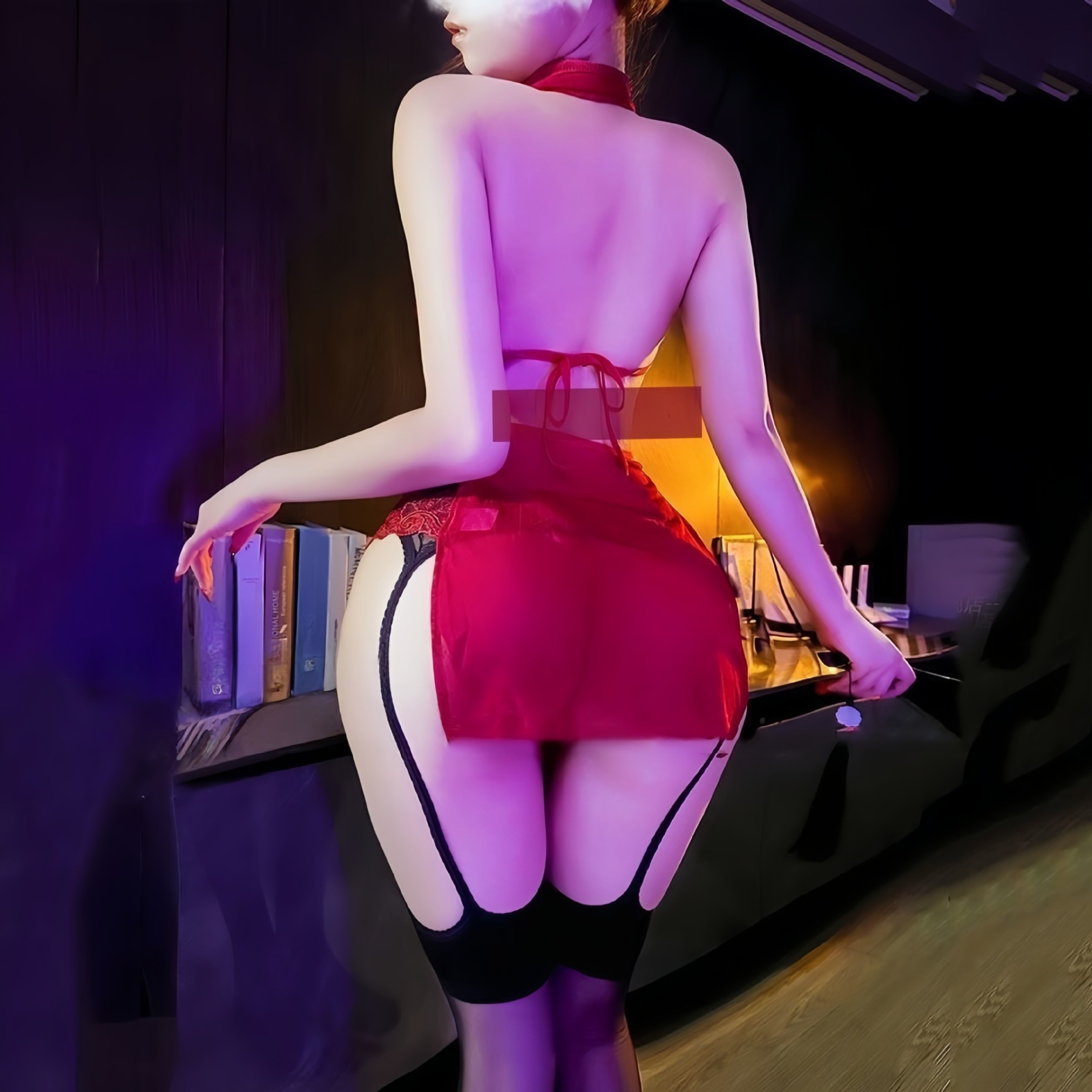 Sexy Lingerie New Cheongsam Uniform Temptation Outfit Bed