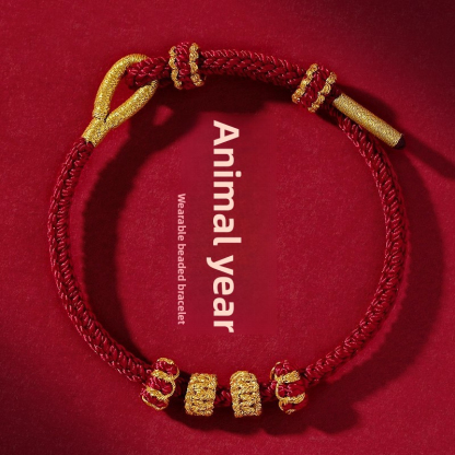 [Buy one, get three]Red string bracelet for women in their zodiac year of birth