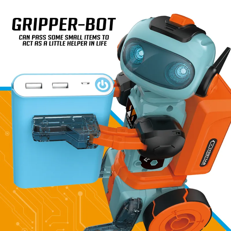 Children's Toys: Children's Educational and Scientific Building Blocks, 3-in-1 Multifunctional Remote Control Robot