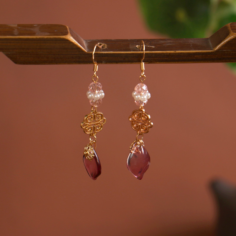 Chinese Style National Style Palace Style Earrings