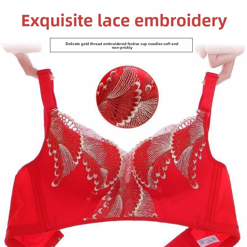 Red Underwear New Year Festive Underwear for Women