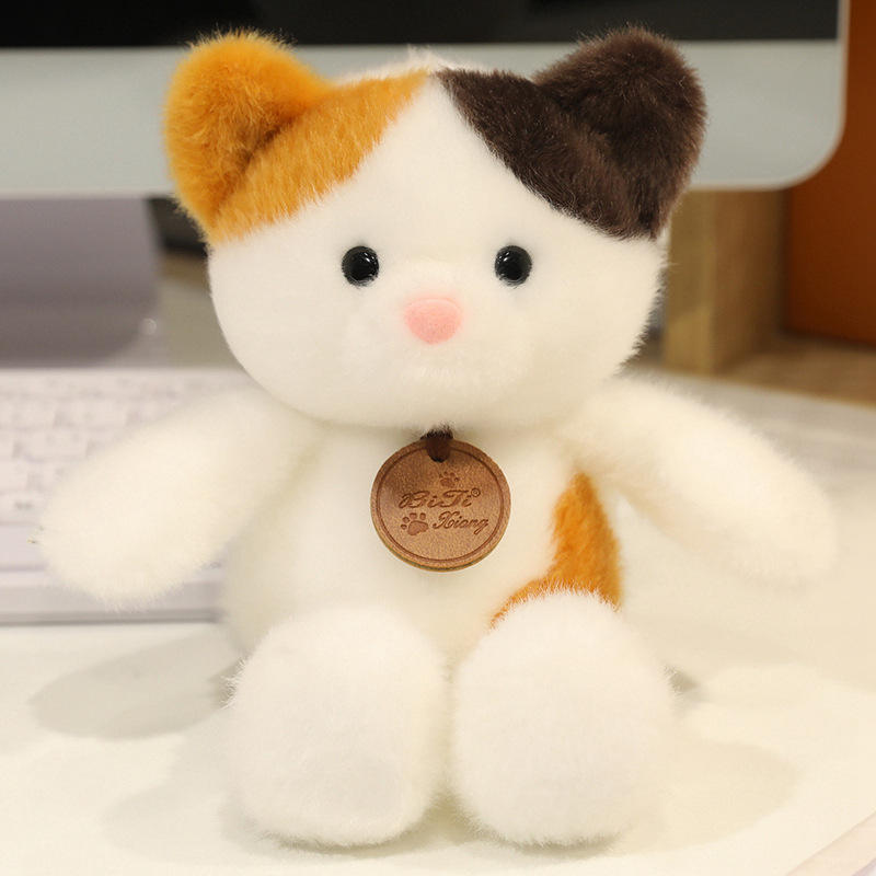 Genuine Snot Bear plush toy running doll, little bear玩偶, cute small animal doll, table companion with scented particles