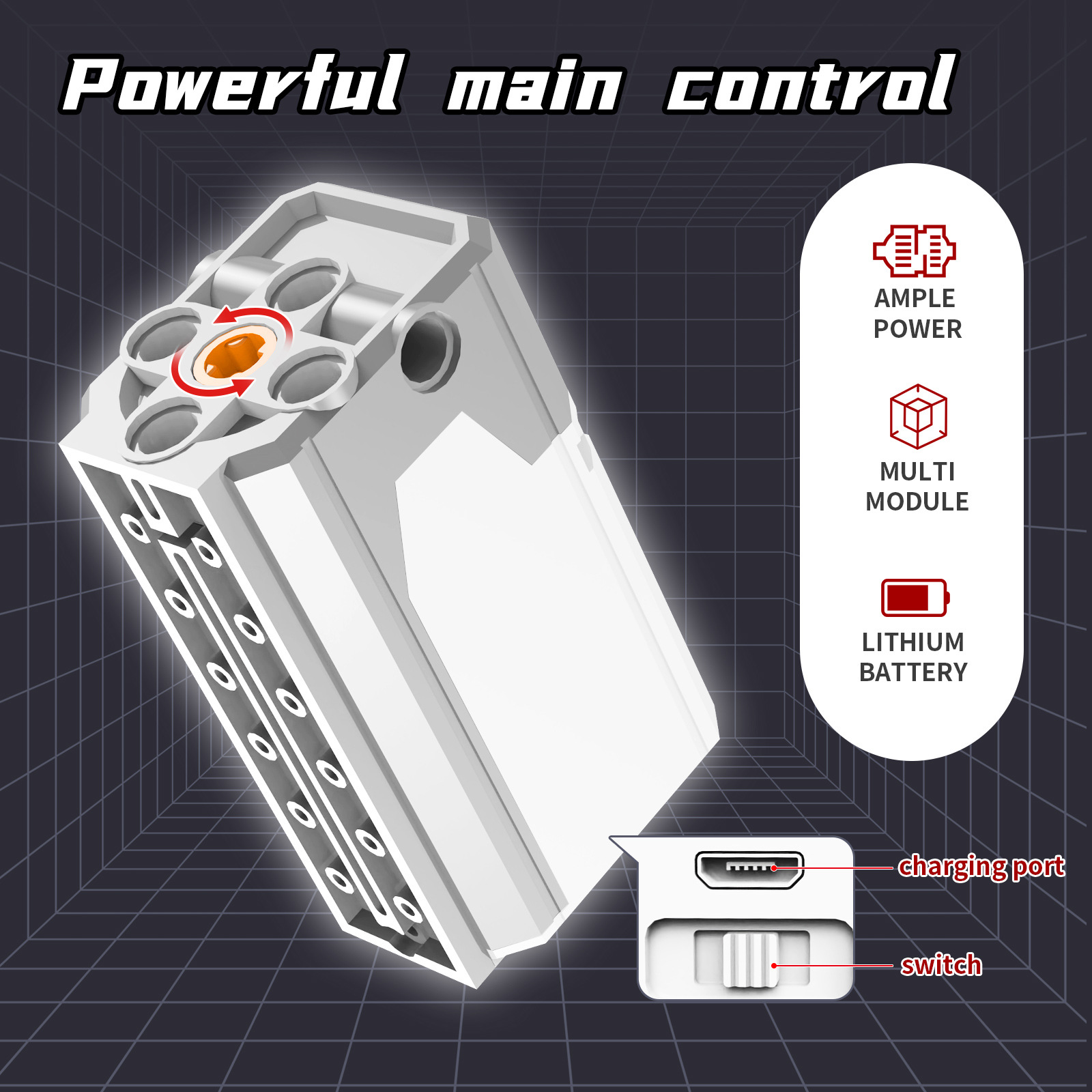 Lego-compatible programmable remote-controlled electric dinosaur building block walking tyrannosaurus rex children's intellectual assembly toy