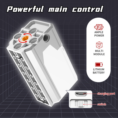 Lego-compatible programmable remote-controlled electric dinosaur building block walking tyrannosaurus rex children's intellectual assembly toy