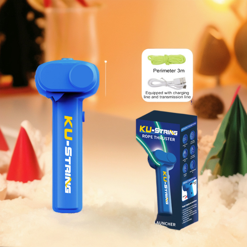 Popular electric luminous rope cat teaser, play with yarn, stress-relief pusher