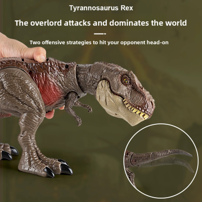 Large-sized Dinosaur Toy Jurassic Sound Effect Devouring Tyrannosaurus Rex Children's Simulation Model, Birthday Gift for Boys Aged 3-6