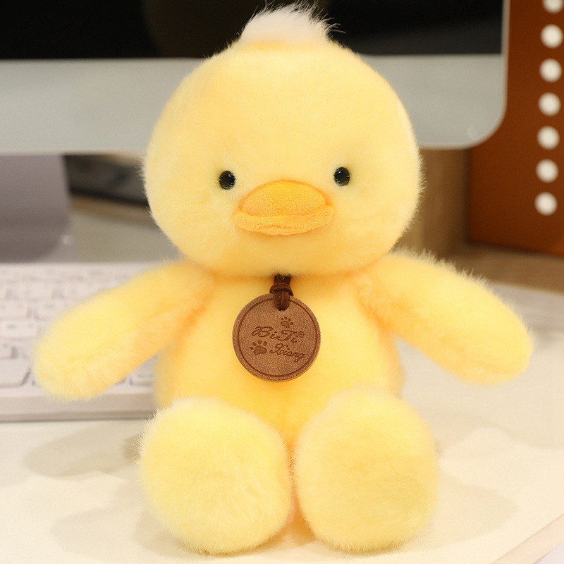 Genuine Snot Bear plush toy running doll, little bear玩偶, cute small animal doll, table companion with scented particles