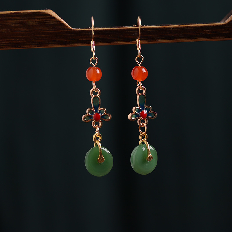 Chinese Style National Style Palace Style Earrings