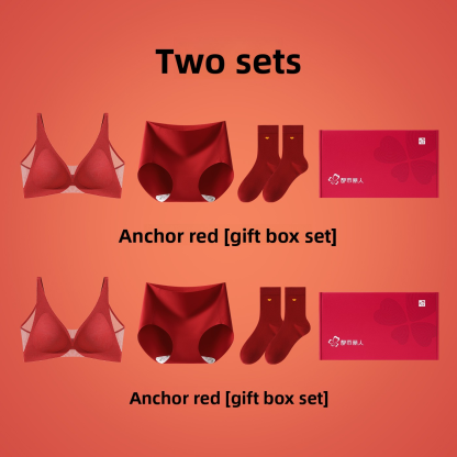 Herbal Encounter Red Bra for Women in Their Zodiac Year