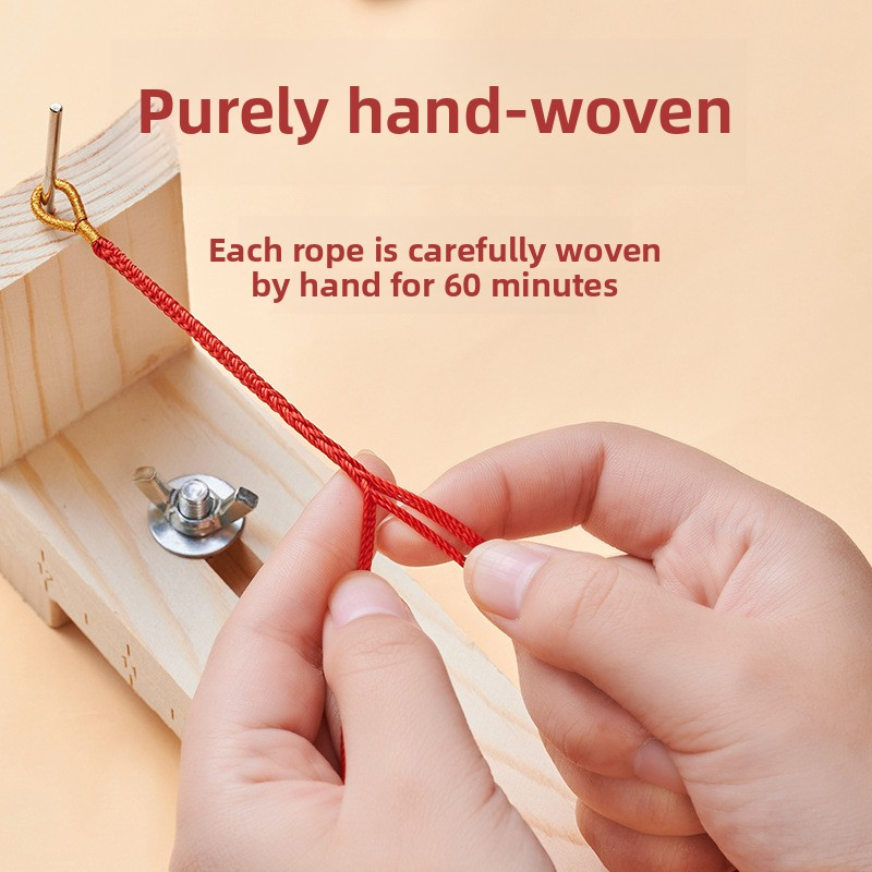 [Buy one, get three]Hand-woven red string bracelet, non-fading