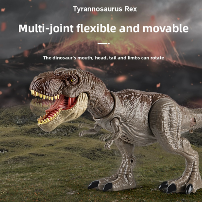 Large-sized Dinosaur Toy Jurassic Sound Effect Devouring Tyrannosaurus Rex Children's Simulation Model, Birthday Gift for Boys Aged 3-6