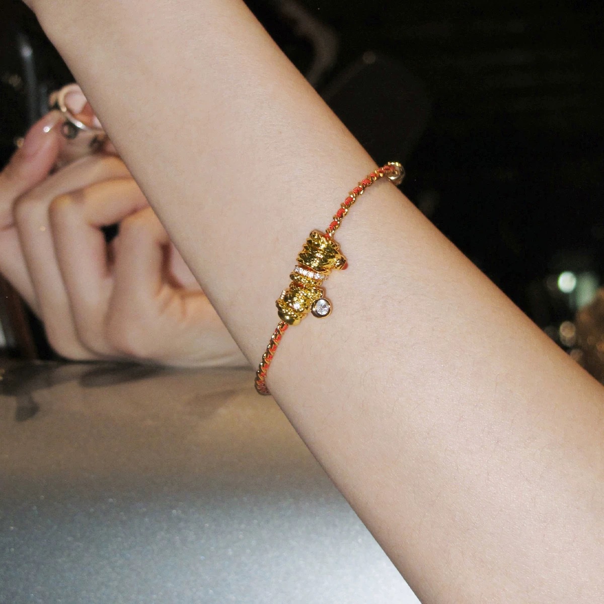 Zodiac Year Red String Bracelet