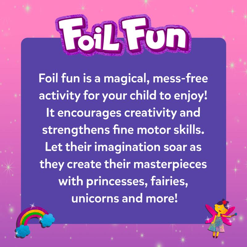 Skillmatics Foil Fun - Art & Craft Activity, Mess Free Art, DIY Creative Kit for Kids Ages 4 and up