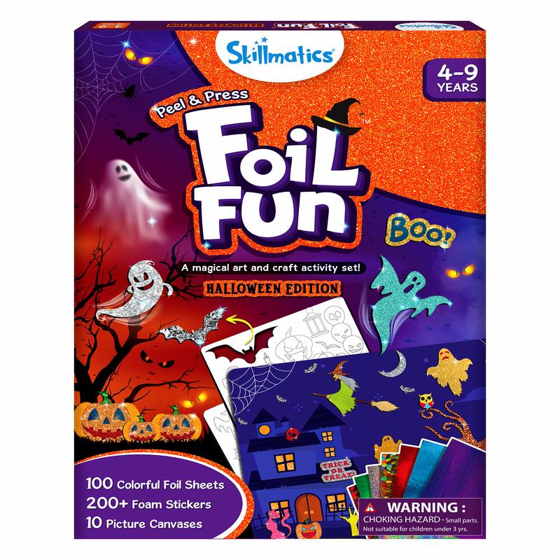 Skillmatics Foil Fun - Art & Craft Activity, Mess Free Art, DIY Creative Kit for Kids Ages 4 and up