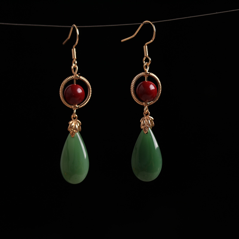 Chinese Style National Style Palace Style Earrings