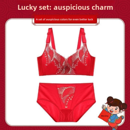 Red Underwear New Year Festive Underwear for Women