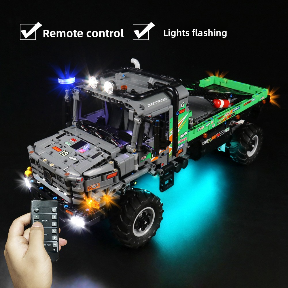 Vonado Compatible with LEGO 42129 Mercedes-Benz Zetros Off-Road Truck Building Block Lighting Set