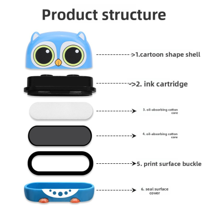 Cute Pet Stamp Materials: Photosensitive, Children's Cartoon, Lovely, Name, Clothes, Kindergarten, Little Yellow Dog, Animal Stamps