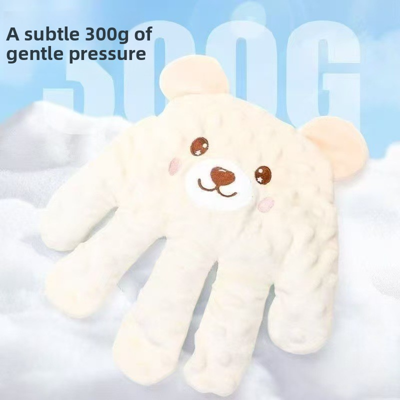 Baby Soothing Palm Patting Sleep Aid, Anti-Second-Month Fuss, Automatic Patting, Anti-Startle, Sleep-Soothing Doll Pillow