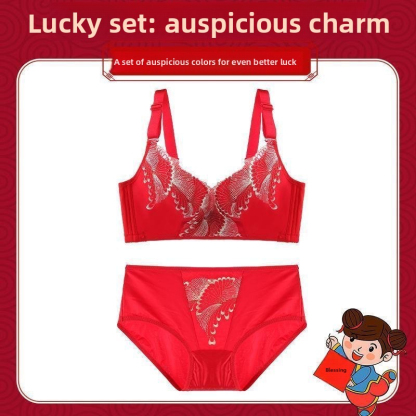 Red Underwear New Year Festive Underwear for Women