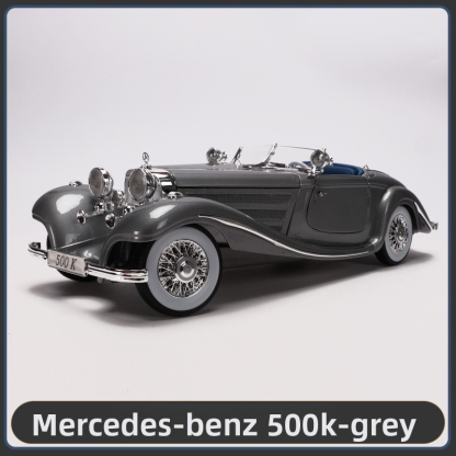 Maisto Simulation Alloy Car Model 1:18 Mercedes-Benz 500K Classic Car Original Factory Model for Home Decoration and Collection