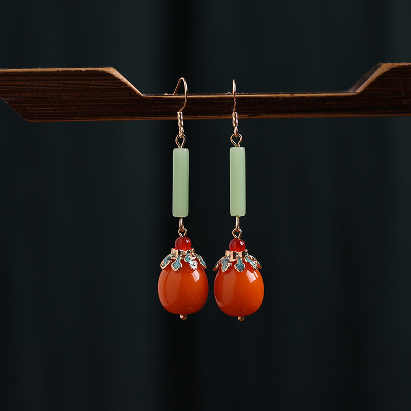 Chinese Style National Style Palace Style Earrings