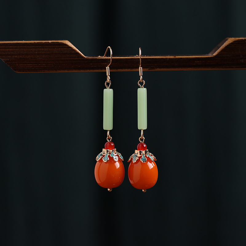 Chinese Style National Style Palace Style Earrings