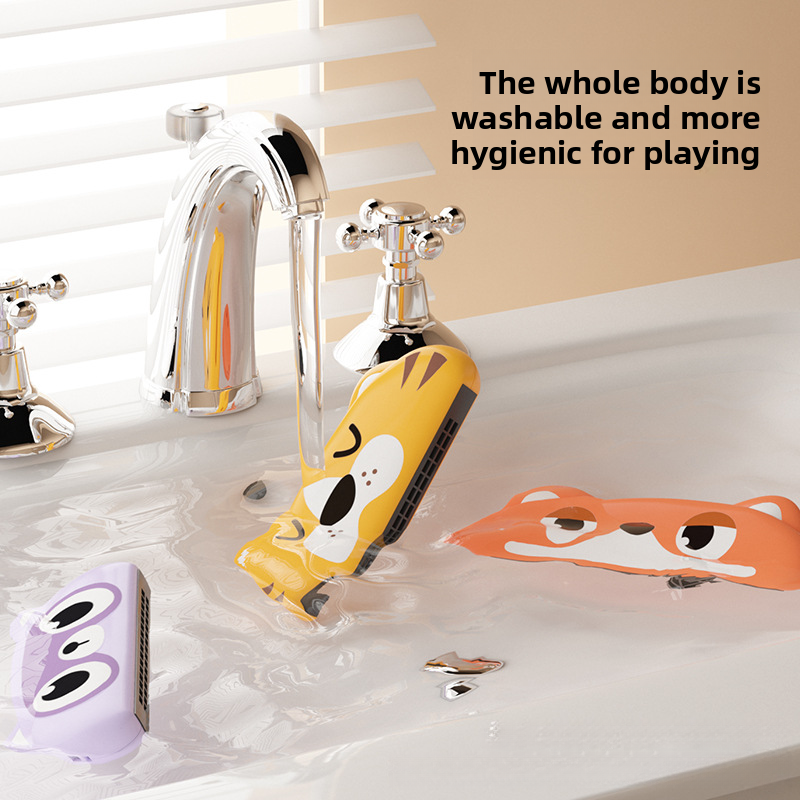 Children's harmonica toy, baby's wind instrument, lung capacity training, beginner's entry-level melodica instrument