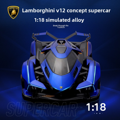 Maisto 1:18 Simulation Alloy Car Model Lamborghini V12VGT Concept Sports Car Model Toy