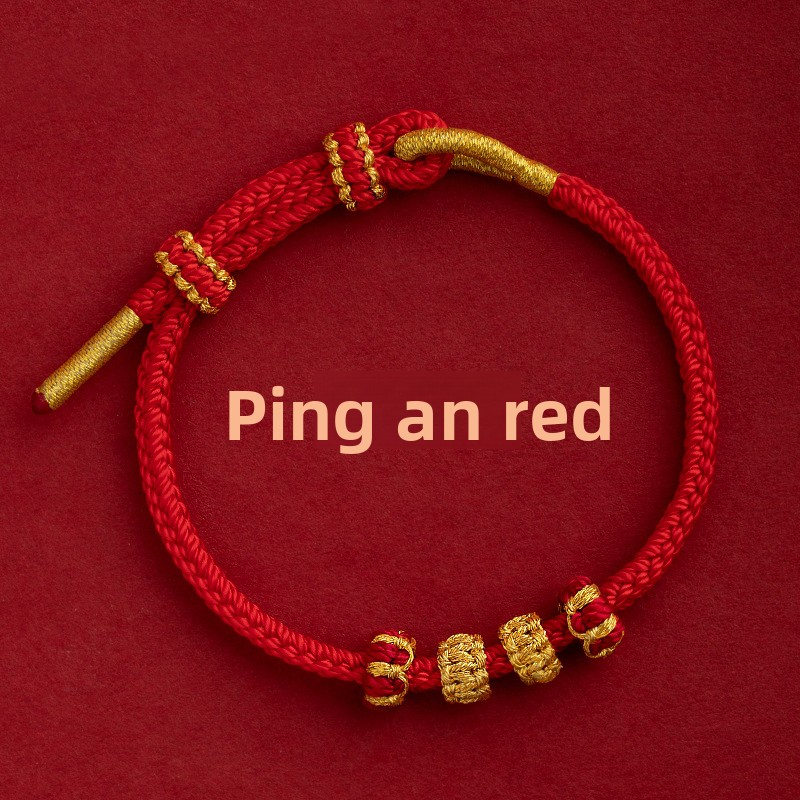 [Buy one, get three]Red string bracelet for women in their zodiac year of birth