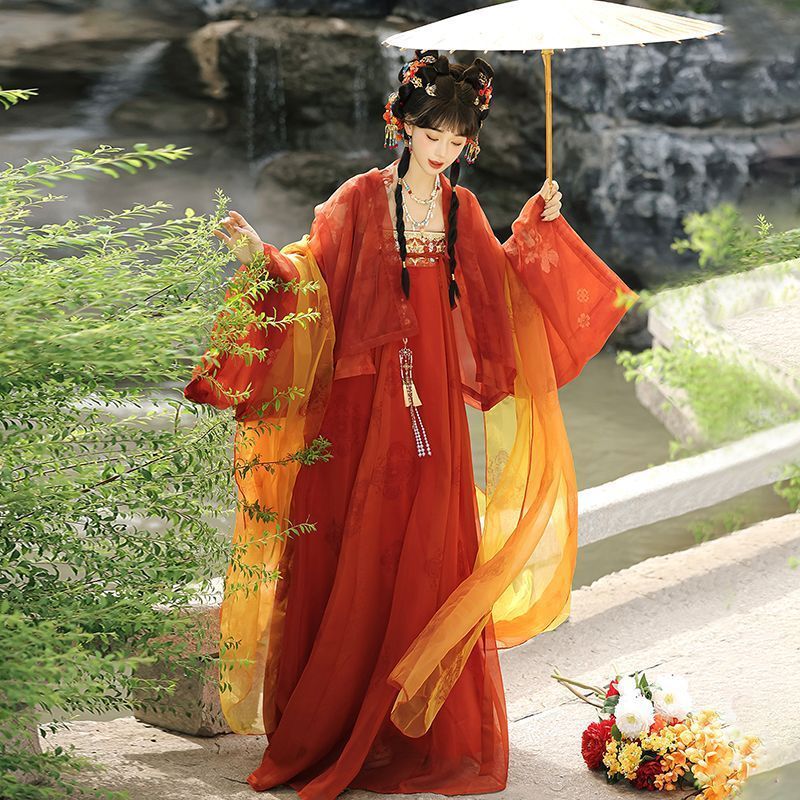 Tang Dynasty Restoration Style Famen Temple Chest-High Elegant Set