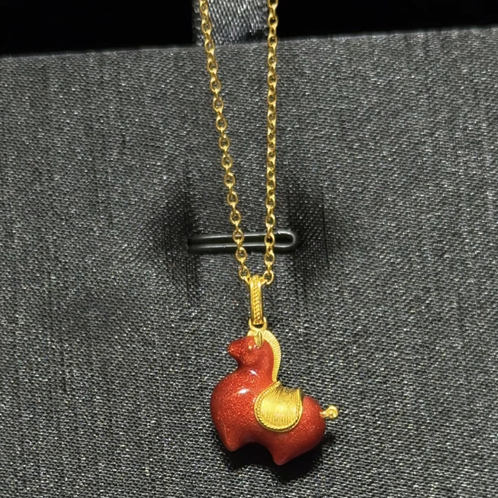 Horse Necklace Pendant New Chinese Style