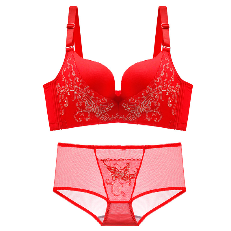 Red Underwear New Year Festive Underwear for Women