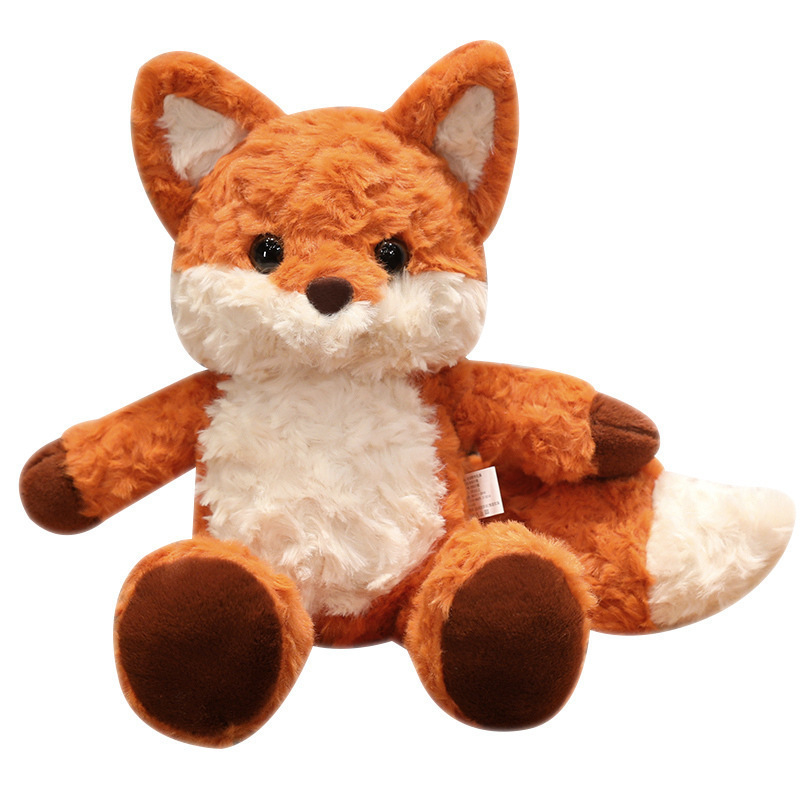 Running Fox Plush Toy that Can Run, Cute Doll, Sleeping Pillow for Girls, Stuffed Toy, Birthday Gift for Girls