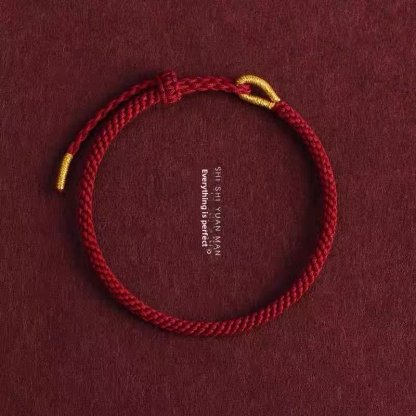 [Buy one, get three]Hand-woven red string for the zodiac year of one's birth