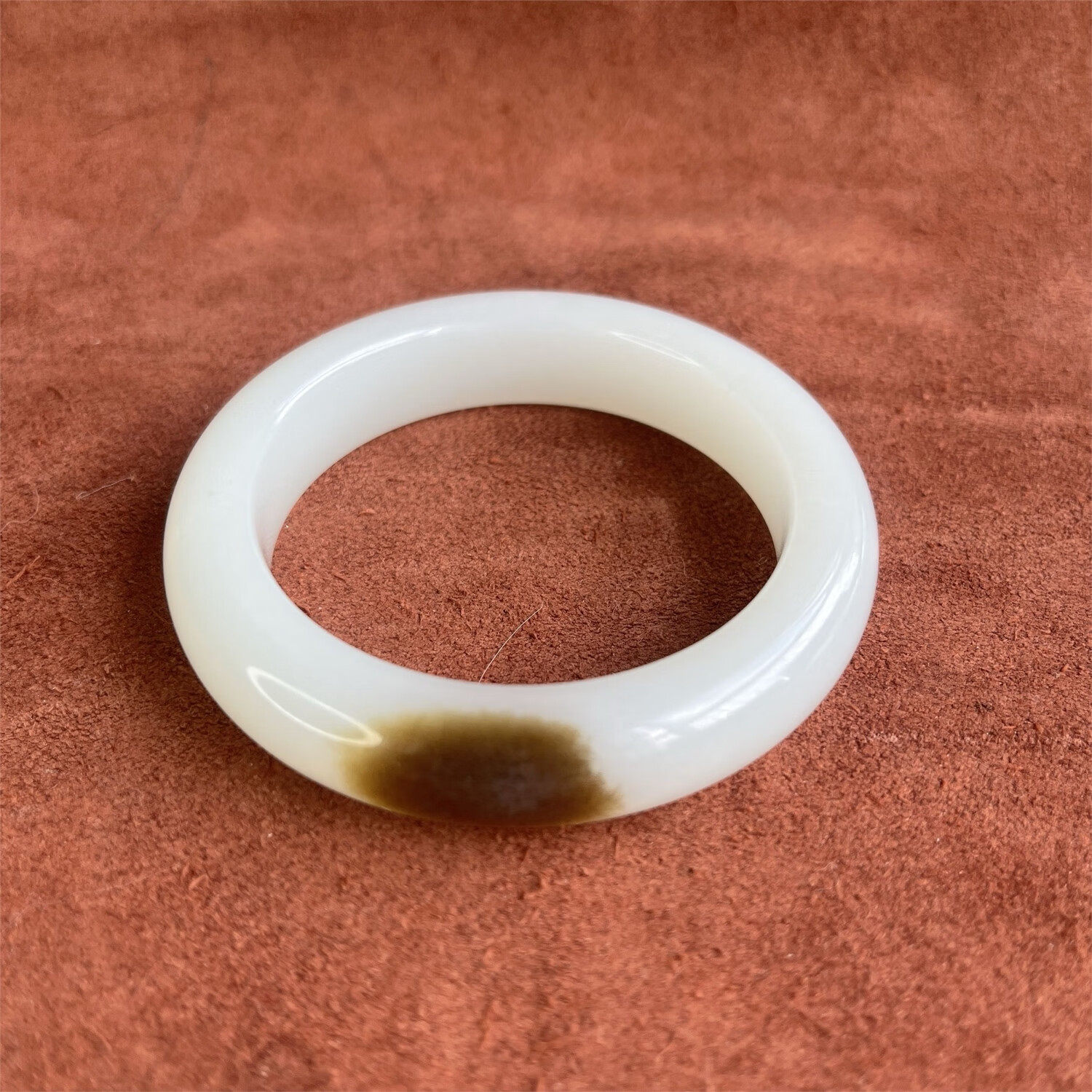 Hetian Jade Sugar White Jade Bracelet