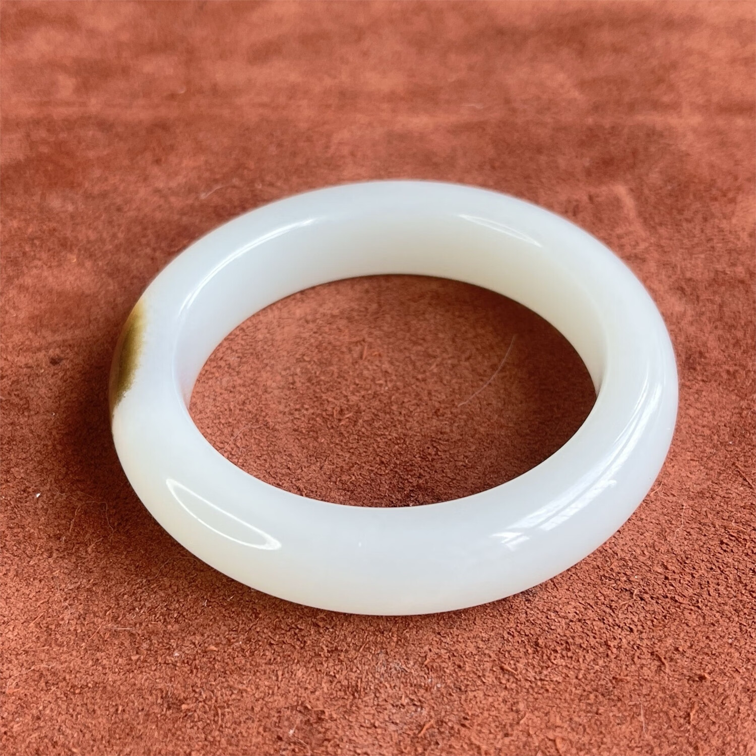 Hetian Jade Sugar White Jade Bracelet